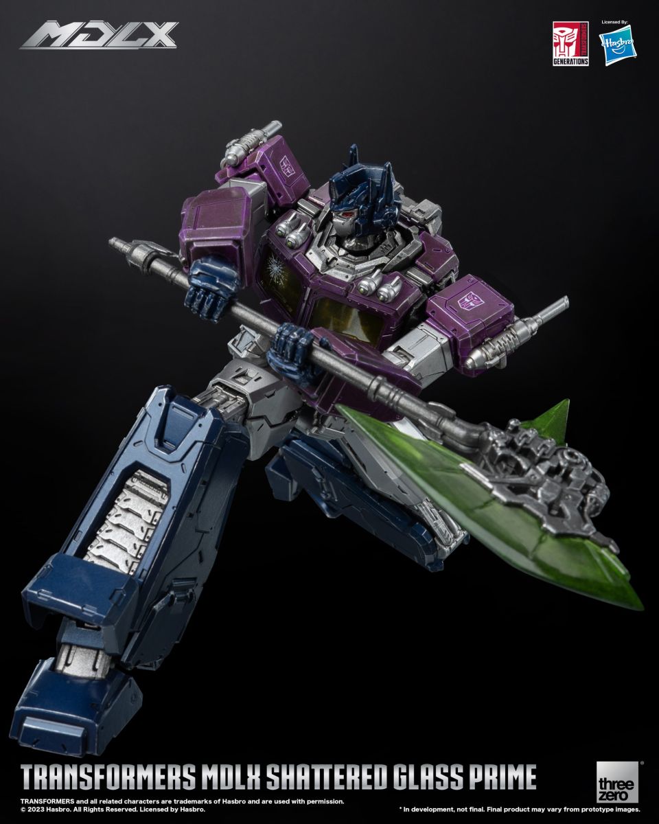 TransformersMDLX Shattered Glass Optimus Prime – threezero store